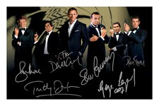 All James Bond Actors Signed