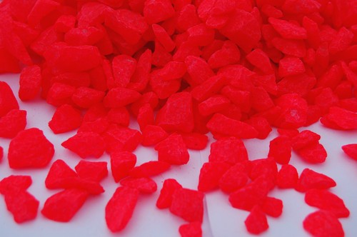 500g neon orange quartz - 500g,