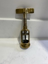 Vintage Brass Corkscrew 