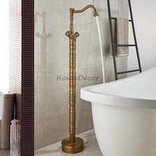 Vintage Carved Floor Mounted