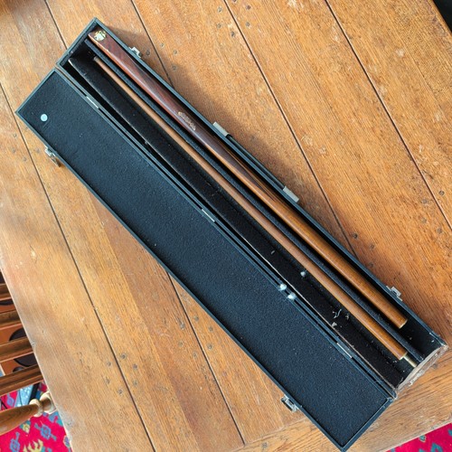 Vintage bce snooker cue with - bce,