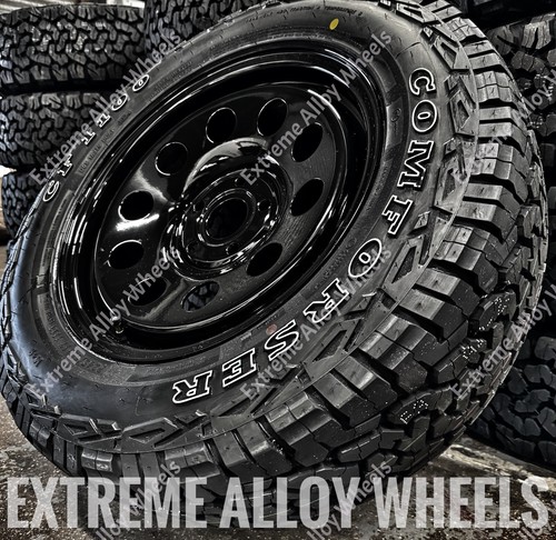 Black steel wheels - 17",