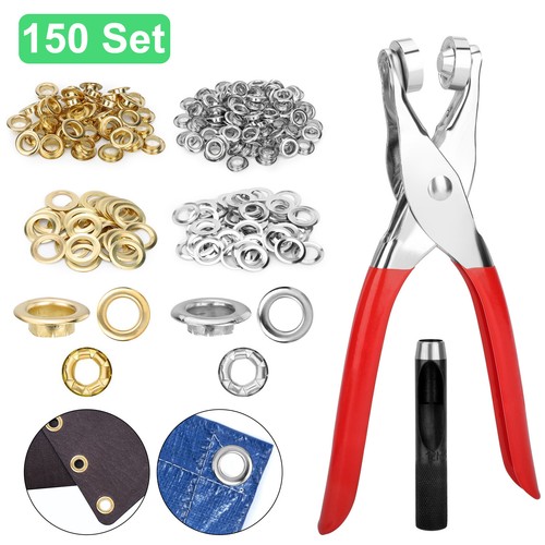 Grommet pliers tool kit - 1/2",