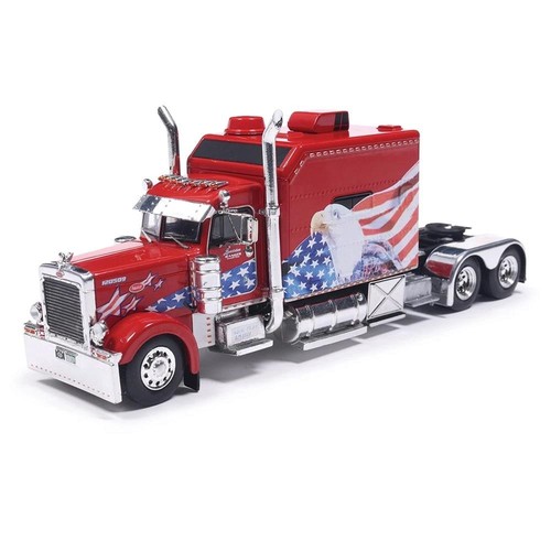 Peterbilt 379 custom red - peterbilt, 2002