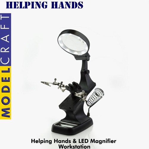 Helping hands magnifier solder - helping,