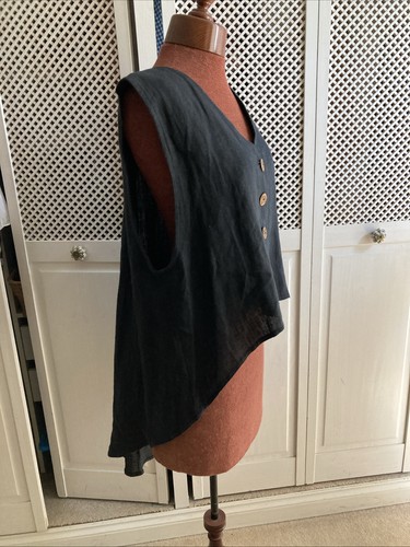 Terry macey waistcoat black - terry,