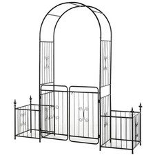Outsunny Metal Garden Arbor