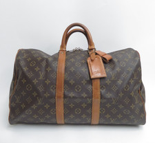 Authentic Louis Vuitton Monogram Duffle Boston Bag  Keepall 45 F#47767