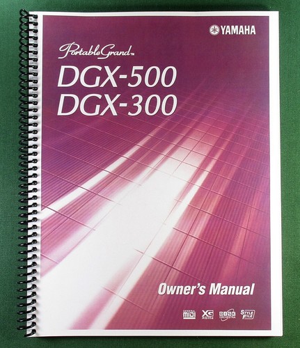 Yamaha dgx 500 - dgx, 300