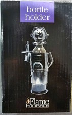 Flame Homeware Metal Waiter Bottle Holder