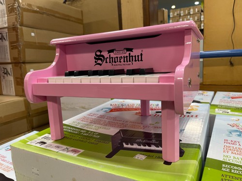 Schoenhut pink key mini - pink, 18-key
