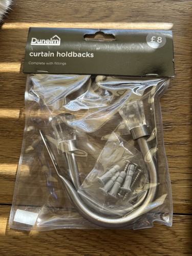 Curtain holdbacks with - holdbacks,