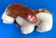 LARGE TRACKER BASSET HOUND PUPPY DOG  soft toy ❤️ TY BEANIE BUDDY vintage 1998