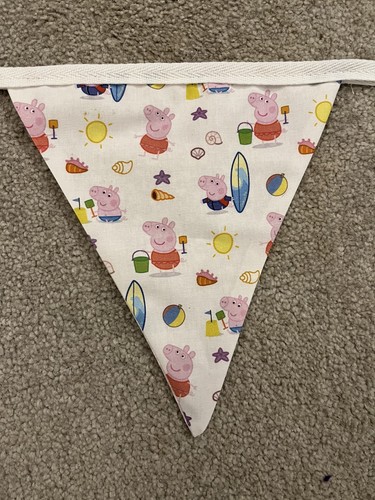 Peppa pig bunting hand - peppa,