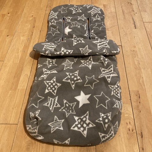 Mothercare grey stars footmuff - mothercare,