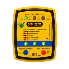 Martindale EZ365 Socket, Earth Loop & RCD Tester
