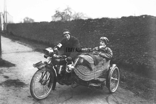 Indian sidecar racer colliver - sidecar,
