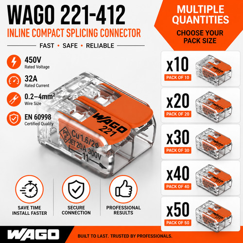 Wago 221 412 - 2, way