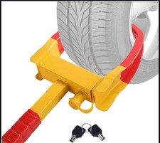 Car wheel clamp