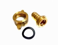 Brass hose connector - hose,