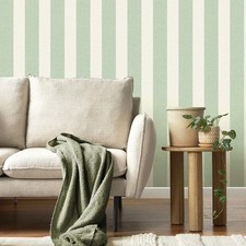 Textured Stripe Green