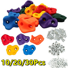 Climbing Holds Stones Rocks Wall In/Outdoor Kids Playground Random Color Fixing