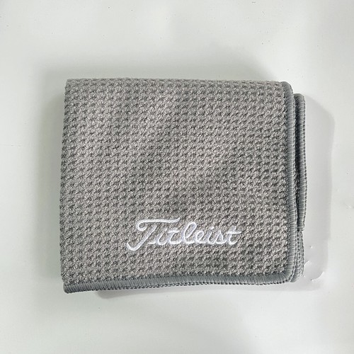 Gray golf towel cotton - gray,