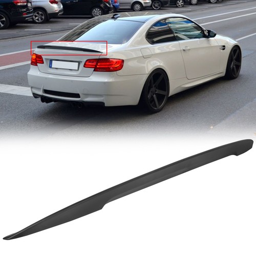 Trunk spoiler matte black - spoiler,