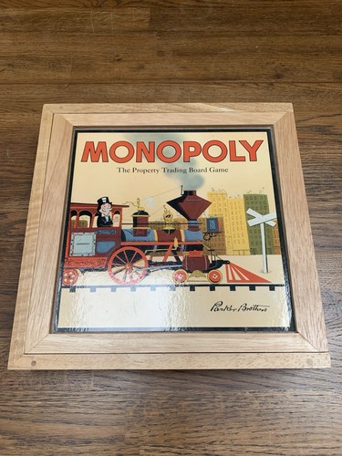 Monopoly nostalgia wooden - monopoly,