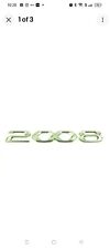 Genuine New PEUGEOT 2008 BONNET BADGE Front Emblem Mk2 2019+ Puretech BlueHDi 