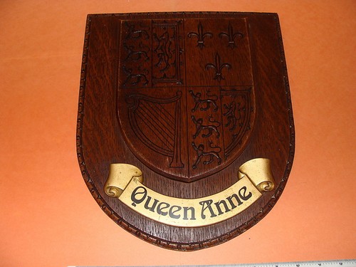 Coat arms queen - coat, anne