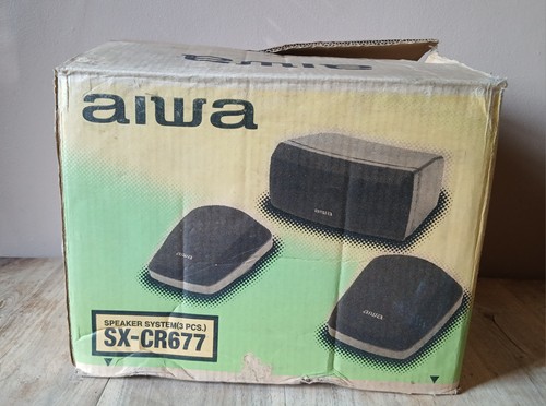 Aiwa piece speaker system - 3,