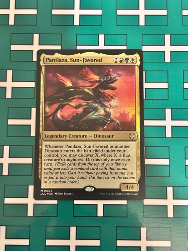 Pantlaza sun favored foil mtg - pantlaza,, sun-favored