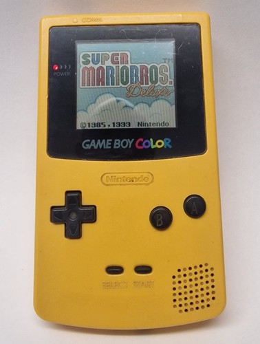 Nintendo gameboy colour yellow - nintendo,