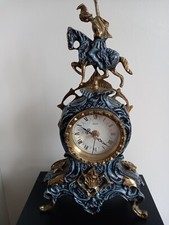 Rococo style mantel clock