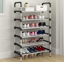 6 TIER SHOE RACK STAND STORAGE