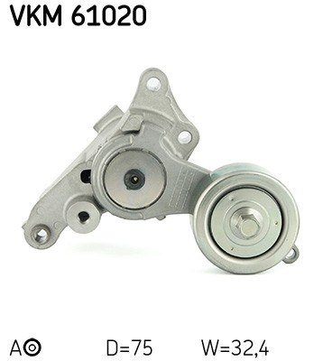 Skf vkm 61020 tensioner - 61020,