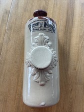 Timothy White Pottery Vintage Stoneware Hot Water Bottle