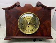 Herschede Model 861 Mantel Clock Vintage Original Westminster Chime Wind Up