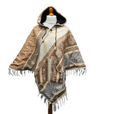 Unisex Poncho Winter Fleece