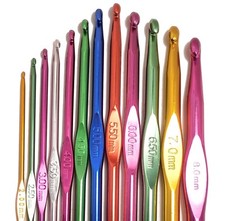 Metal Crochet Hook sizes 2mm