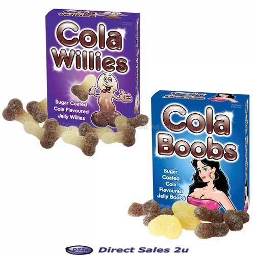 Cola willies boobs sweets - cola,