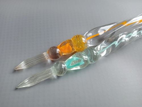 Herbin glass pens - pens, spiral