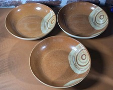 3 X Denby Chilli Fire Swirl