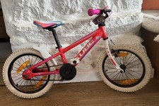 Cube Race 160 Girls Mountain bike, pink, red, white 16” wheels kids childs 