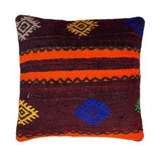 Unique Kilim Pillow, Turkish