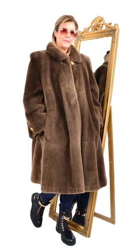 A5847 nutria coat - coat, fur