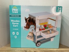 Little Town Wooden Horse Box