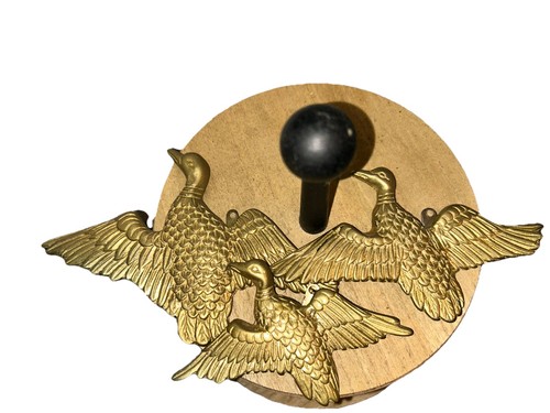 Brass flying ducks wall - brass,