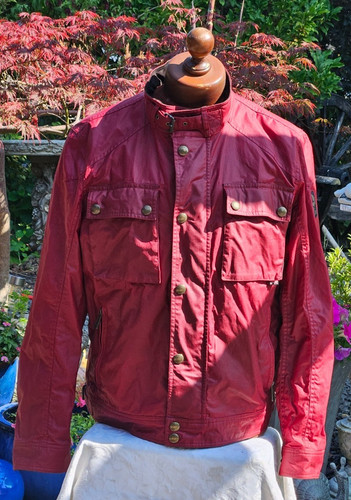 Belstaff racemaster 1981 red - belstaff,